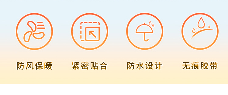 海翔之星門窗縫隙專用密封防風膠帶