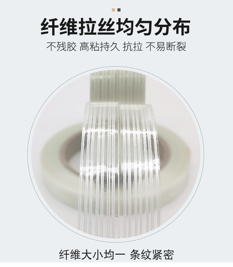 直線纖維膠帶