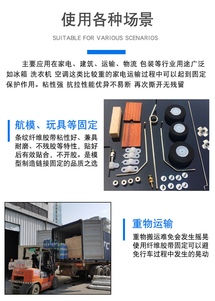 直線纖維膠帶